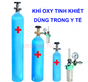 Khí OXY Tinh Khiết dùng trong Y Tế